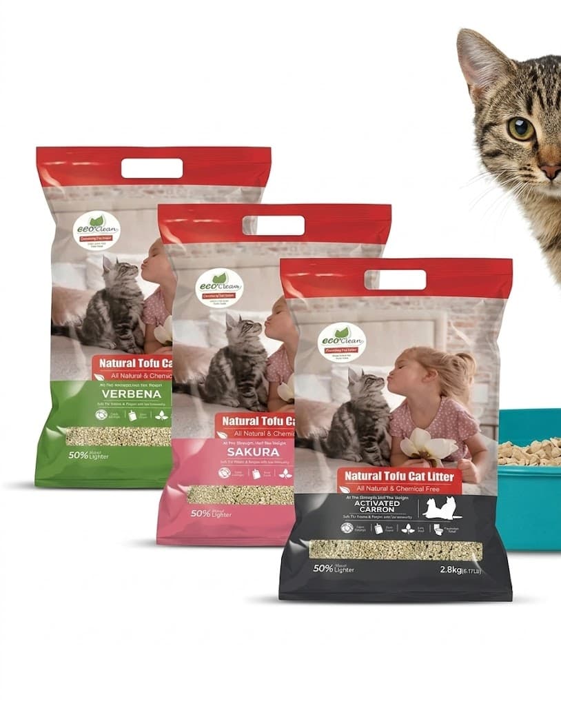 Eco Clean Arena para Gatos Biodegradable Fragancia Verbena Natural 2.8 kg - Miniatura 5