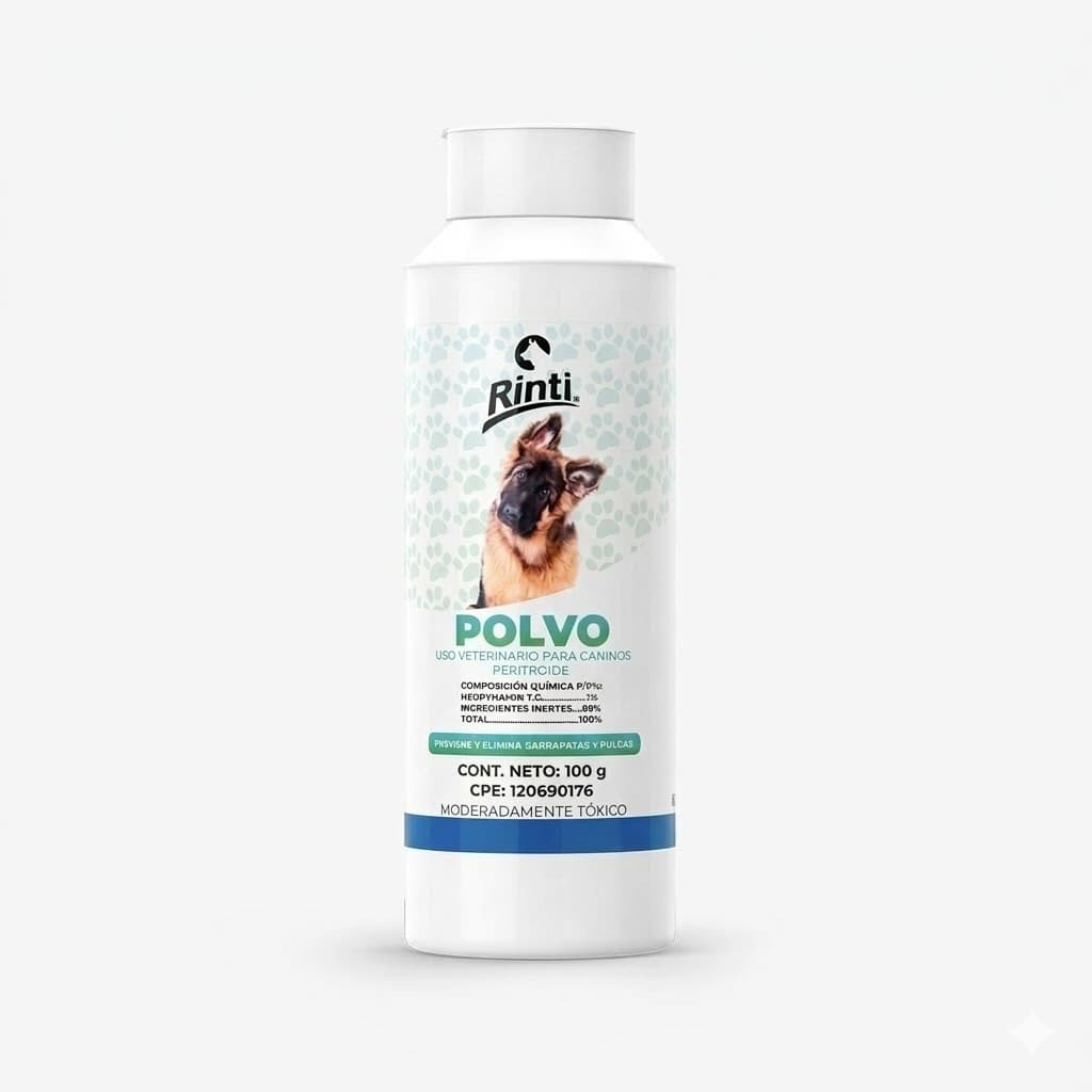 Rinti Polvo Desodorante 100 Gr - Control de Humedad y Mal Olor en la Piel - Imagen 1