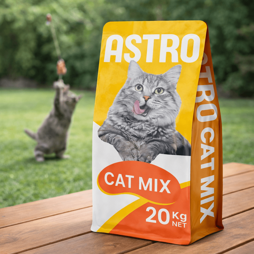 Astro Alimento Seco para Gatos Adultos Cat Mix - Nutrición Completa y Balanceada 1 kg - Miniatura 3