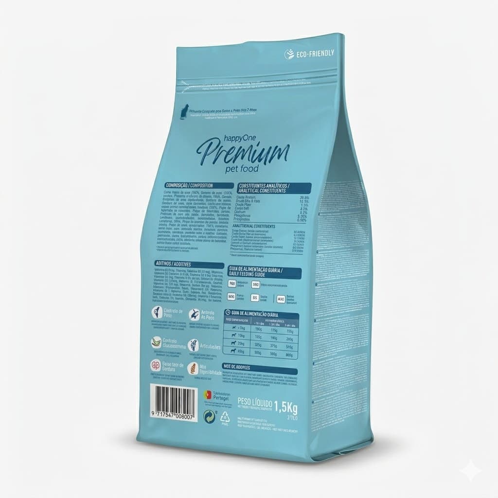 Happy One Premium 1,5 Kg Alimento para Gatos Mayores (Senior) con Carne Fresca  - Miniatura 2