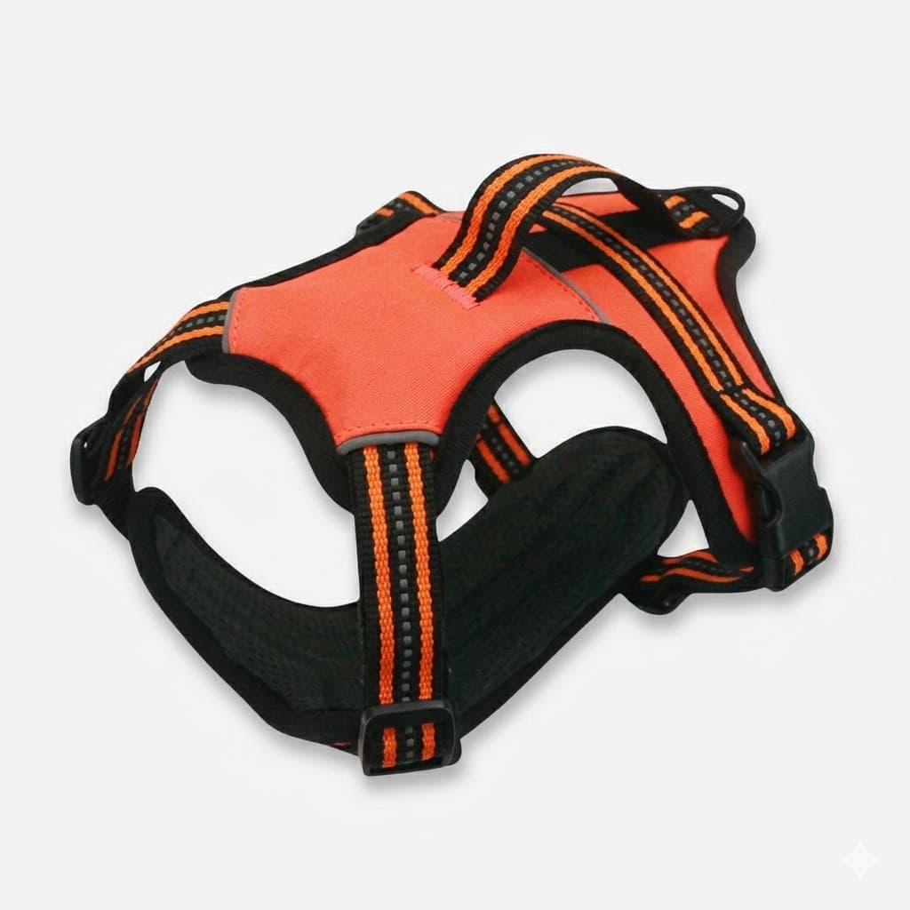 Pechera para Perros Pets Kingdom de Doble Capa Reforzada con Acolchado Transpirable y Sistema de Ajuste Ergonómico para Paseos de Alta Resistencia. - Imagen 1