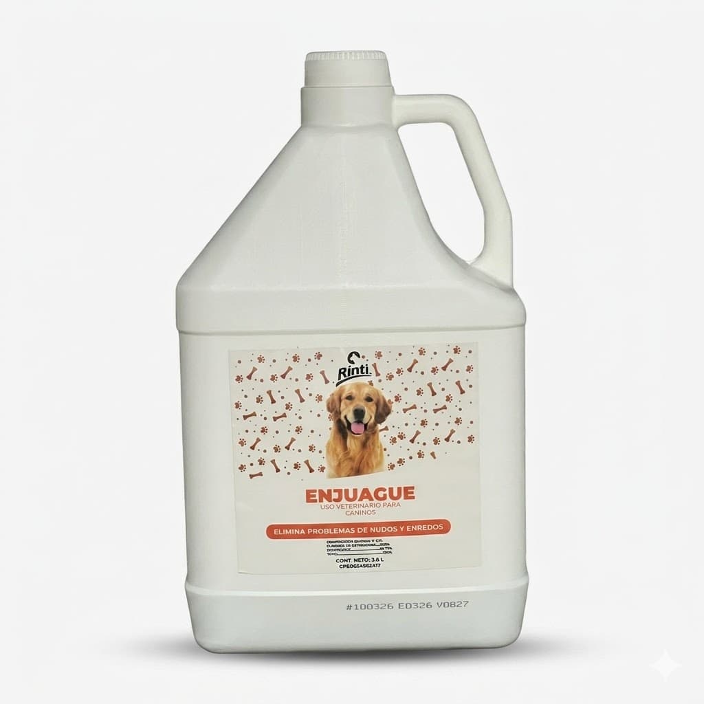 Rinti Enjuague Acondicionador 3,8 L - Desenredo, Suavidad y Brillo para el Pelaje - Imagen 1