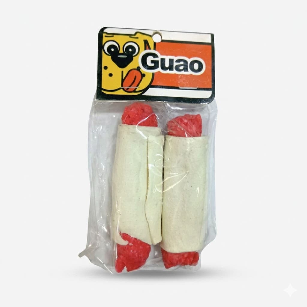 Hot Dog Mini Sencillo Natural en Carnaza Pack 2 Unidades Perros