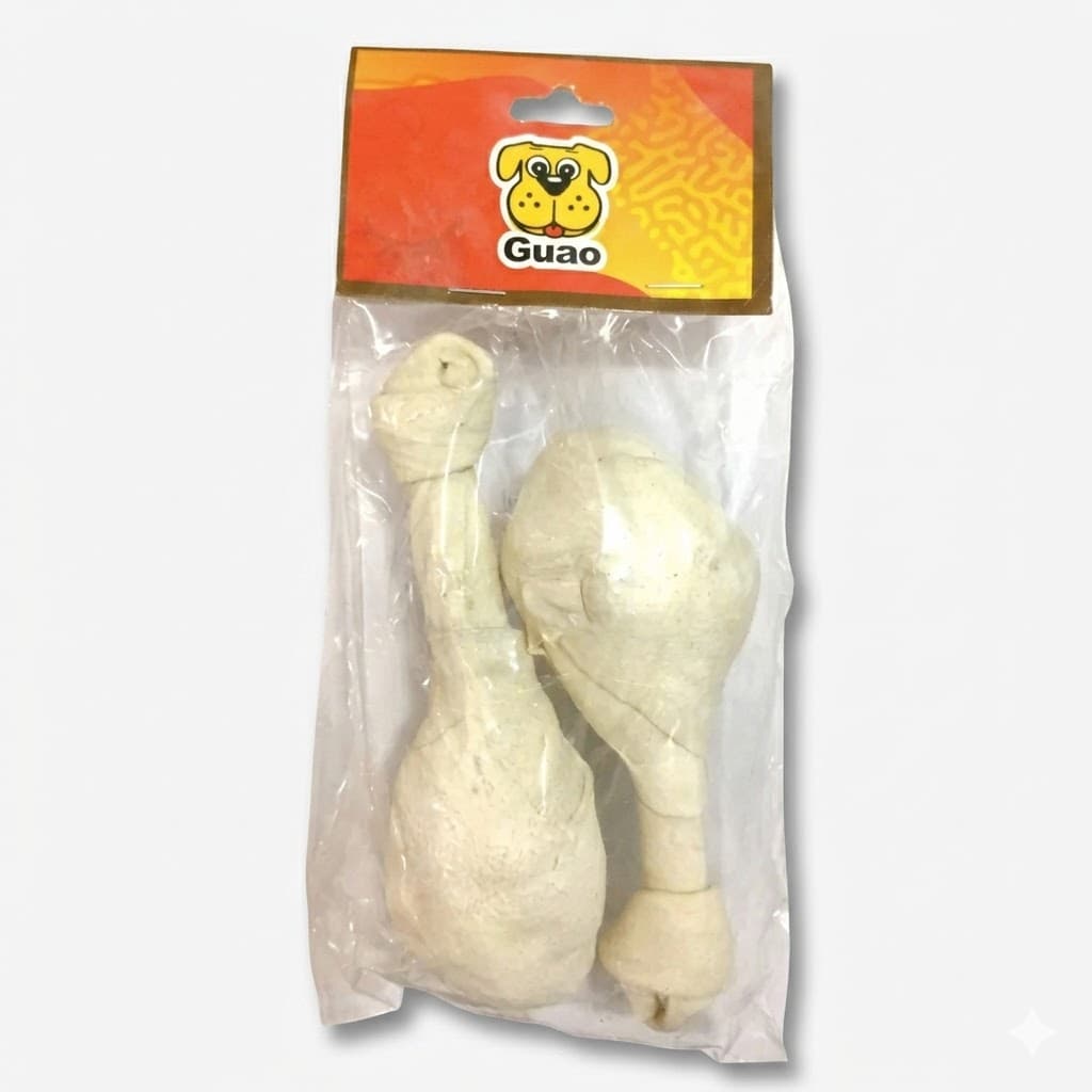 Pernil Blanco de Pollo Natural en Carnaza Pack 2 Unidades Perros - Imagen 1