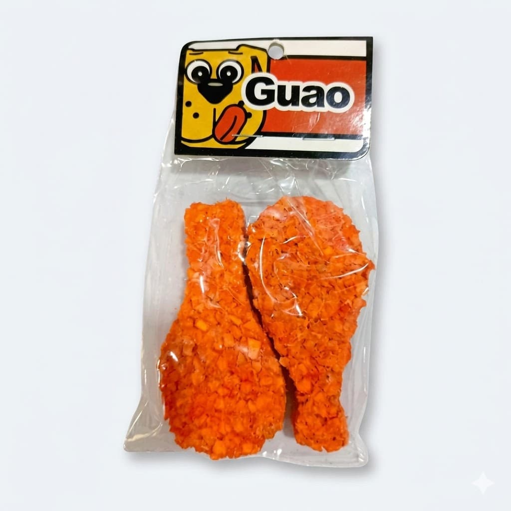 Muslo de Pollo Natural en Carnaza Nutritivo Pack 2 Unidades Perros - Imagen 1
