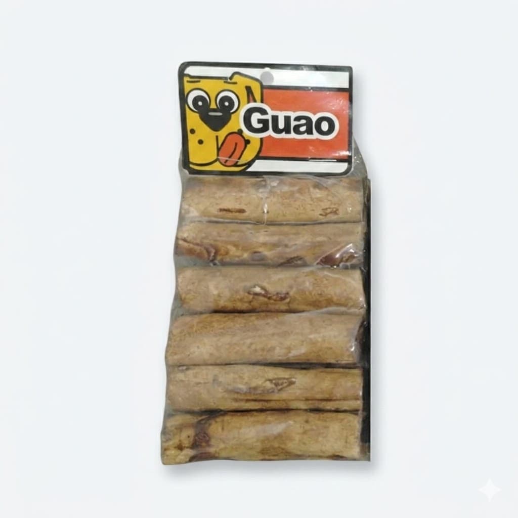 Rollos Carne Natural en Carnaza Masticable Nutritivo Pack 6 Unidades - Imagen 1