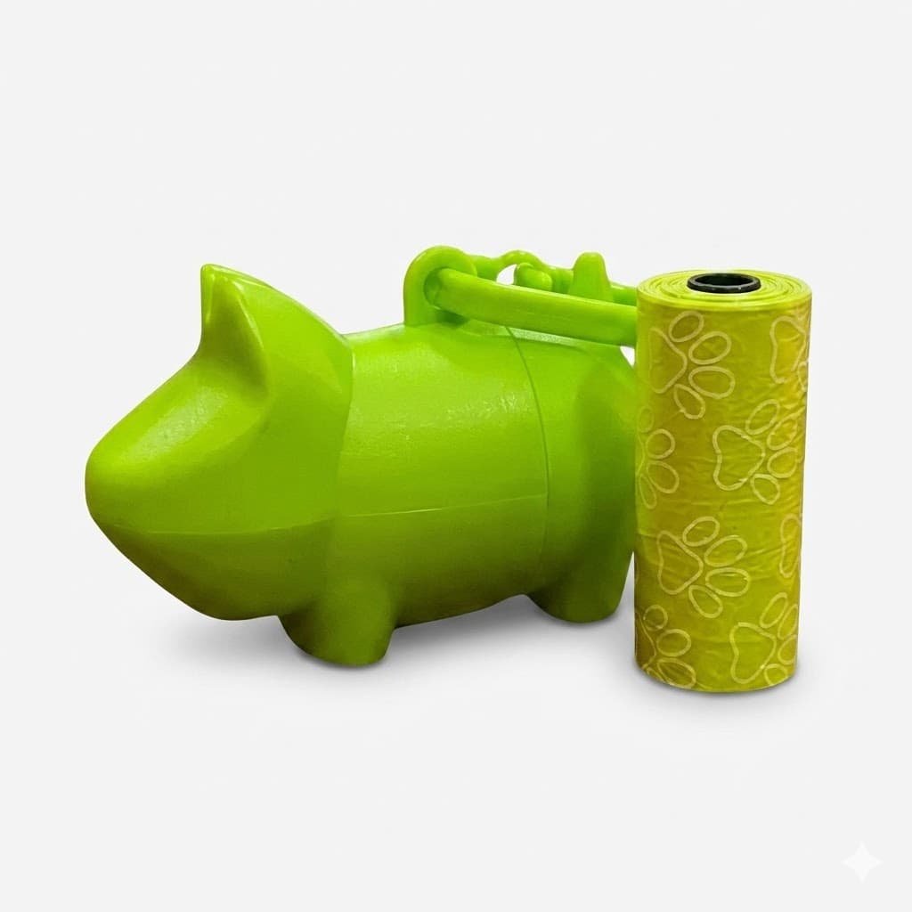 Porta Bolsas Higiénicas Paseo Perritos Incluye 2 Rollitos Dispensador - Imagen 1