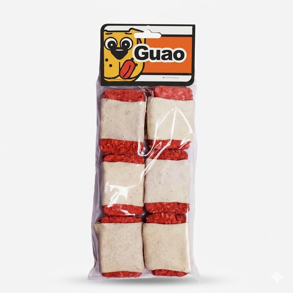 Bocadillos Naturales en Carnaza Pack 6 Unidades Snack Perros