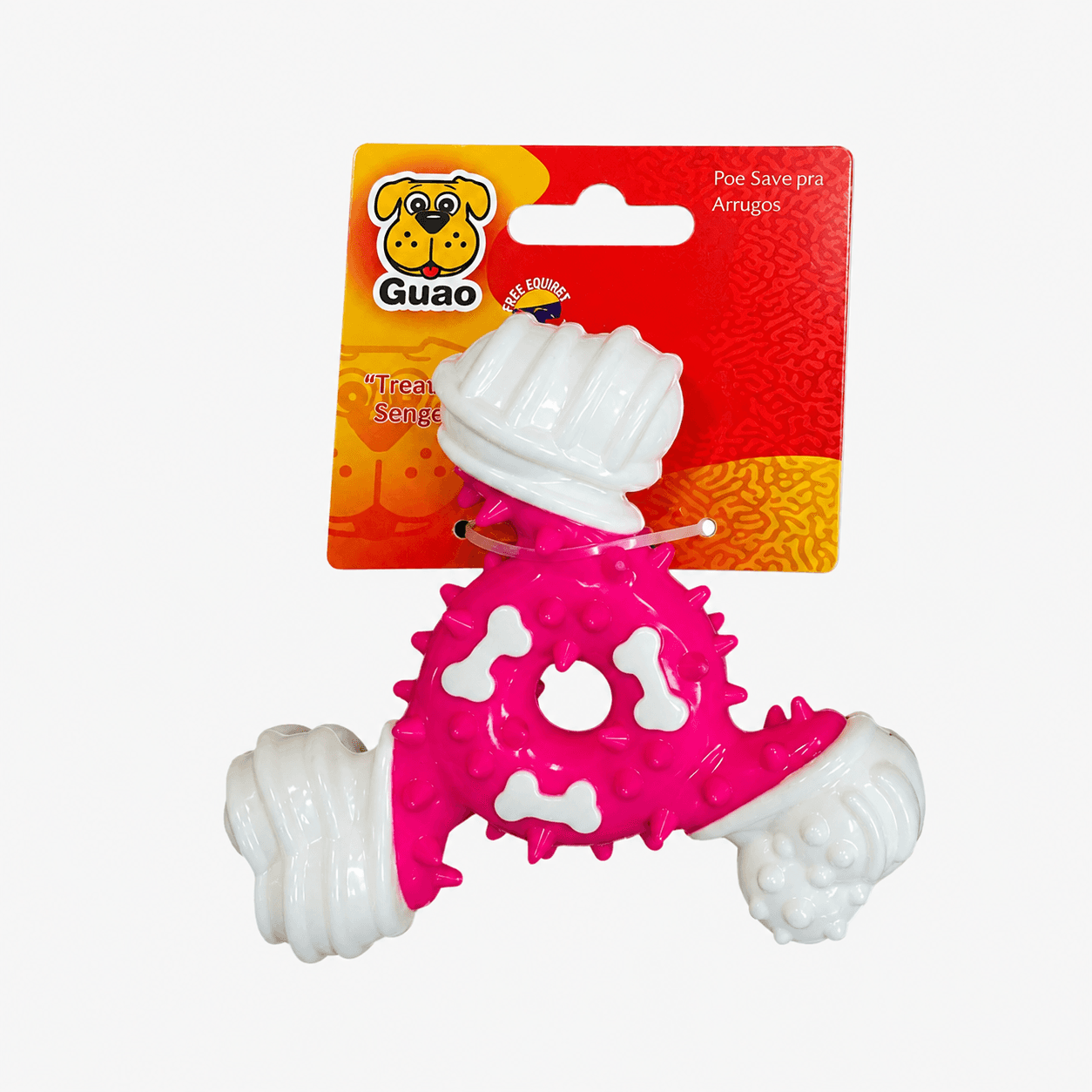 Juguete Macizo Hueso GUAO Resistente Masticar Durable Mascotas