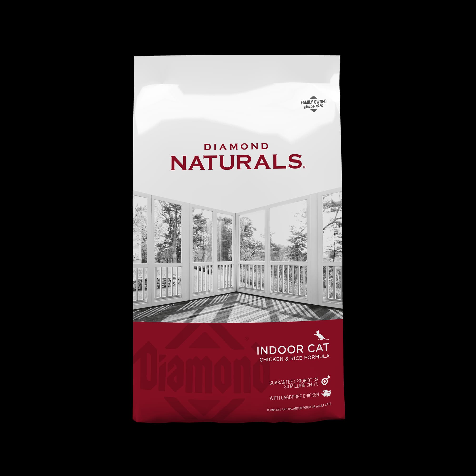 Diamond Naturals Alimento para Gatos Hogareños sabor a Pollo y Arroz 3 Kg - Imagen 1