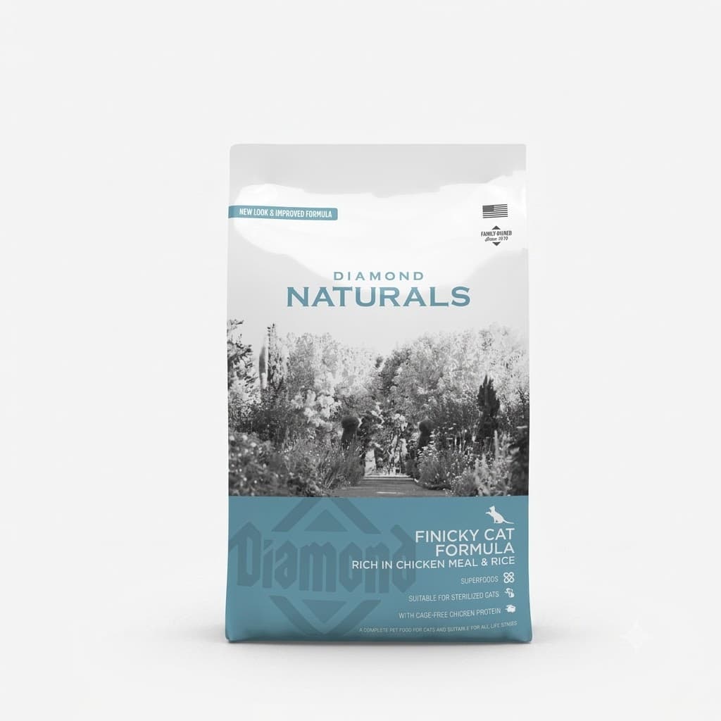 Diamond Naturals Alimento para Gatos Quisquillosos Pollo y Arroz 1 kg