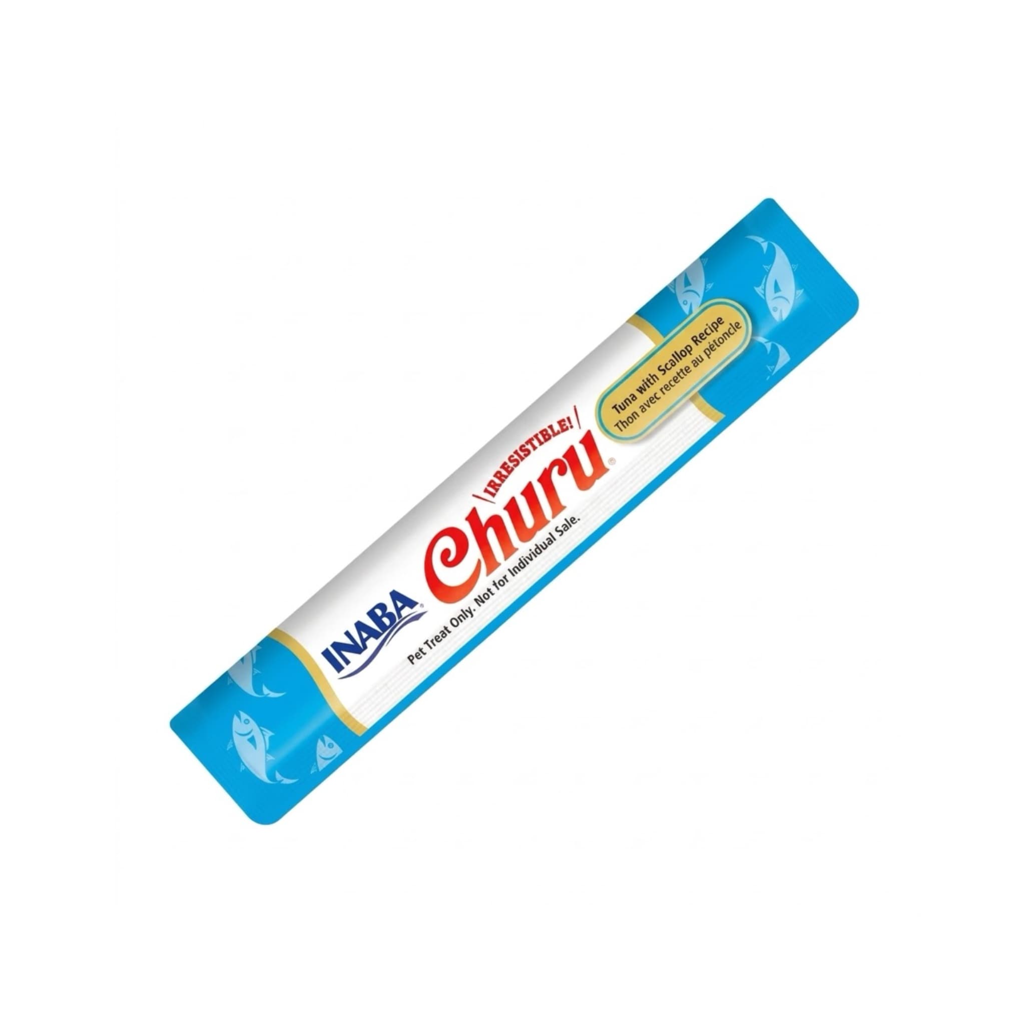 Inaba Churu 1 x 56 gr Snack Húmedo y Cremoso para Gatos Sabor Atún y Vieiras  - Imagen 1