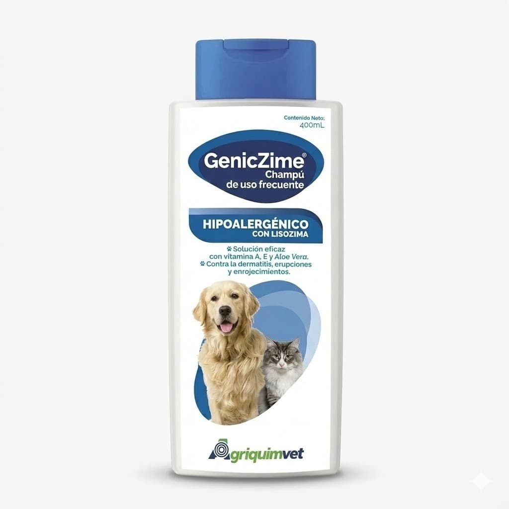 Geniczime Champu Hipoalergenico 400 ML