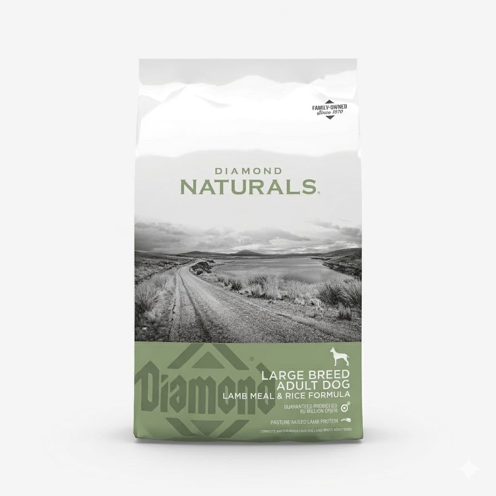 Diamond Naturals Alimento para Perros Adultos de Raza Pequeña - Sabor Cordero y Arroz 7,5 kg