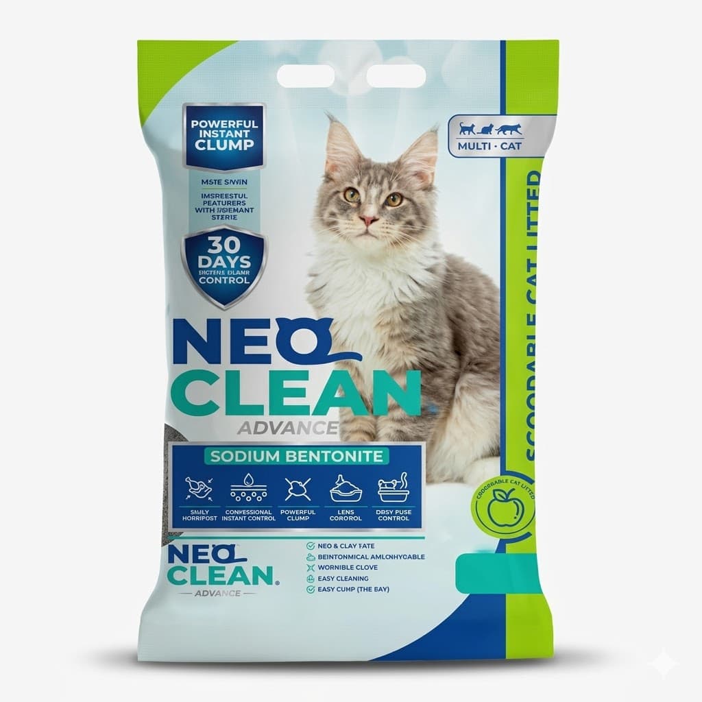 Neo Clean Arena para Gatos Aglomerante con Aroma a Manzana Verde 4.15 kg - Imagen 1