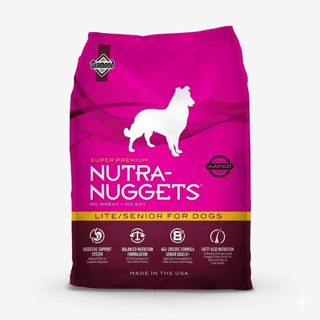 Nutra Nuggets Lite Senior 15 Kg - Nutrición Especializada para Perros Senior y Control de Peso - Imagen 1