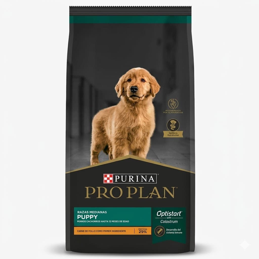Pro Plan Puppy Razas Medianas 3 Kg - Nutrición Optistart para un Crecimiento Sano y Equilibrado - Imagen 1