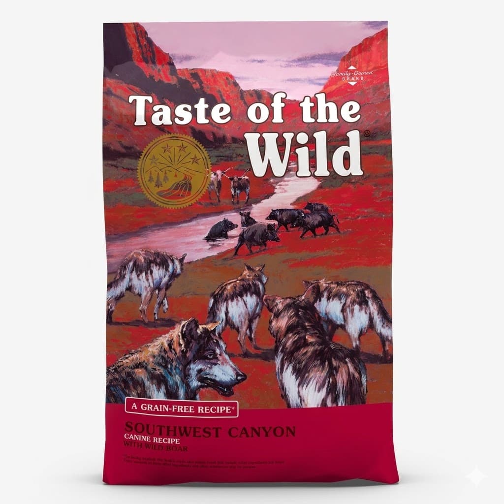 Taste of the Wild Southwest Canyon 2 Kg - Alimento con Carne de Jabalí y Legumbres Sin Granos