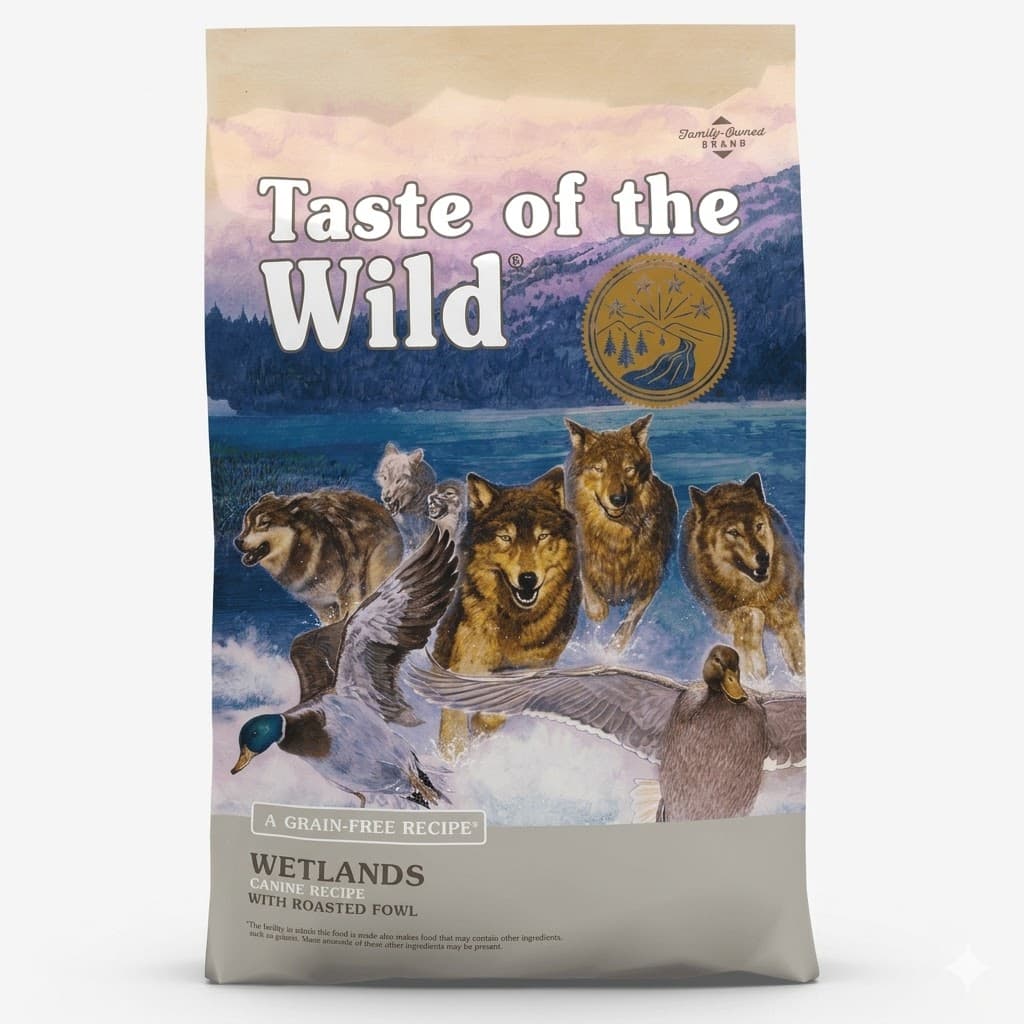 Taste of the Wild Wetland 2 Kg - Alimento Libre de Granos con Pato, Codorniz y Pavo Asados